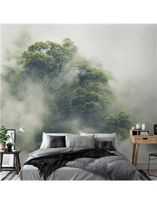 Fotomurale adesivo  Foggy Amazon